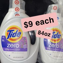 Tide Detergent 84oz 
