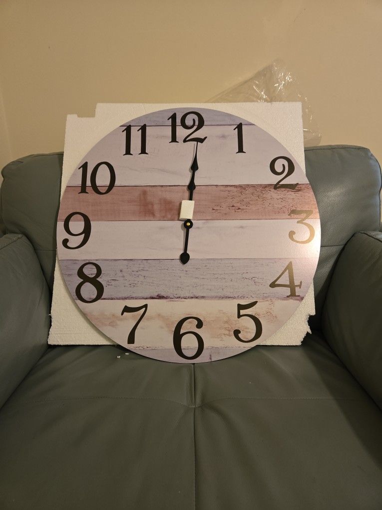 24" Wall Clock