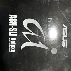 ASUS A8N Ski Board And CPU 