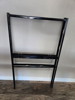Real Estate Iron Sign Frame w/Rider Slot SignStand Pro Iron H-Frame Yard Stakes 18x24" & 6x24" Sign Slots for Realtors, Events, Marketing, Parking Lot