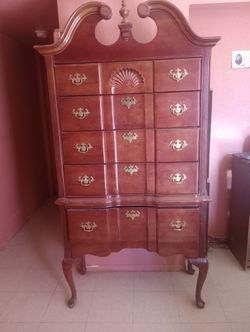 Mahogany Dresser Drawer Antique