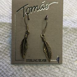 Sterling Silver earings new never worn