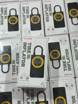 Brand New Portable Cordless Tire Inflator / Air Compressor - Wholesale & Retail!