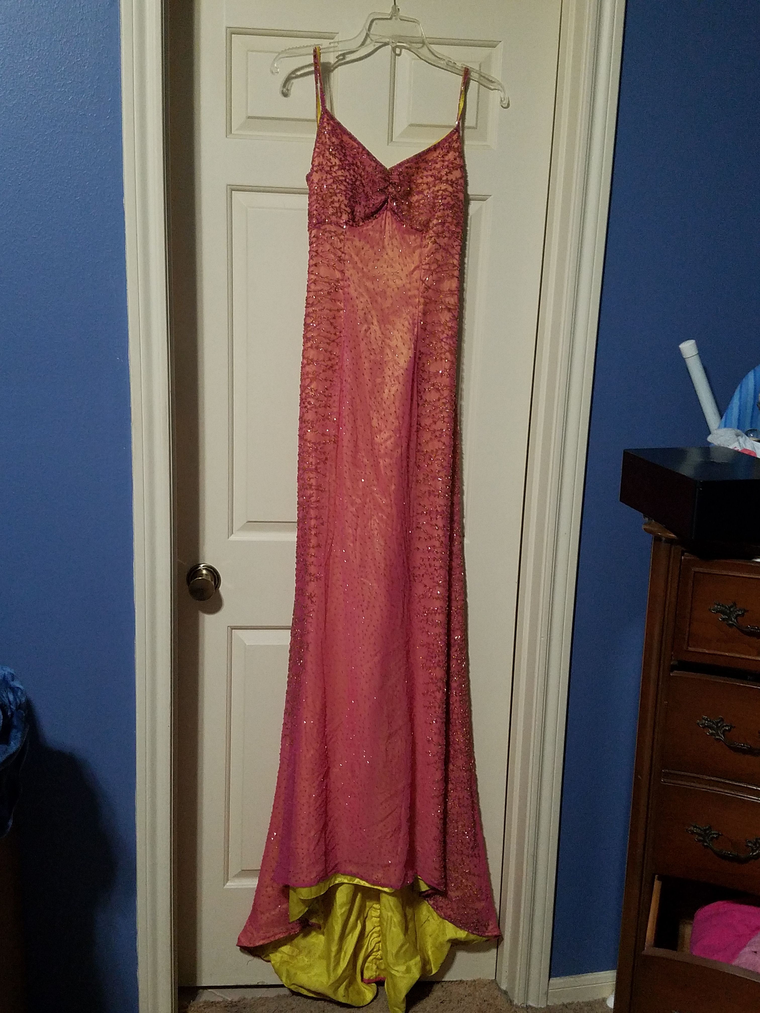 Je matadi size 6 beaded spaghetti strap dress