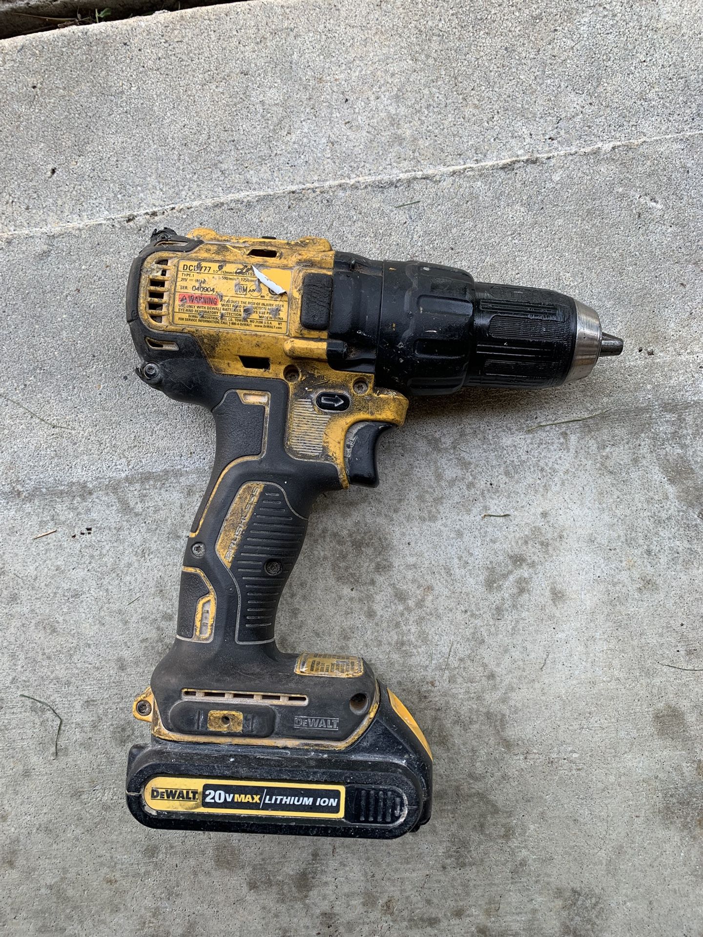 Dewalt Drill With Battery