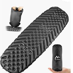 Camping Sleeping Pad, Ultralight Camping Sleeping Mat with Inflatable Bag, The Most Suitable Sleeping Mat for Backpacking, Hiking air Cushion-Inflatab Thumbnail