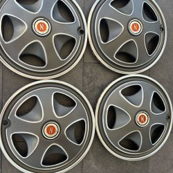 14 IN steel Hubcaps For Nissan 240z, 260z And 280z 