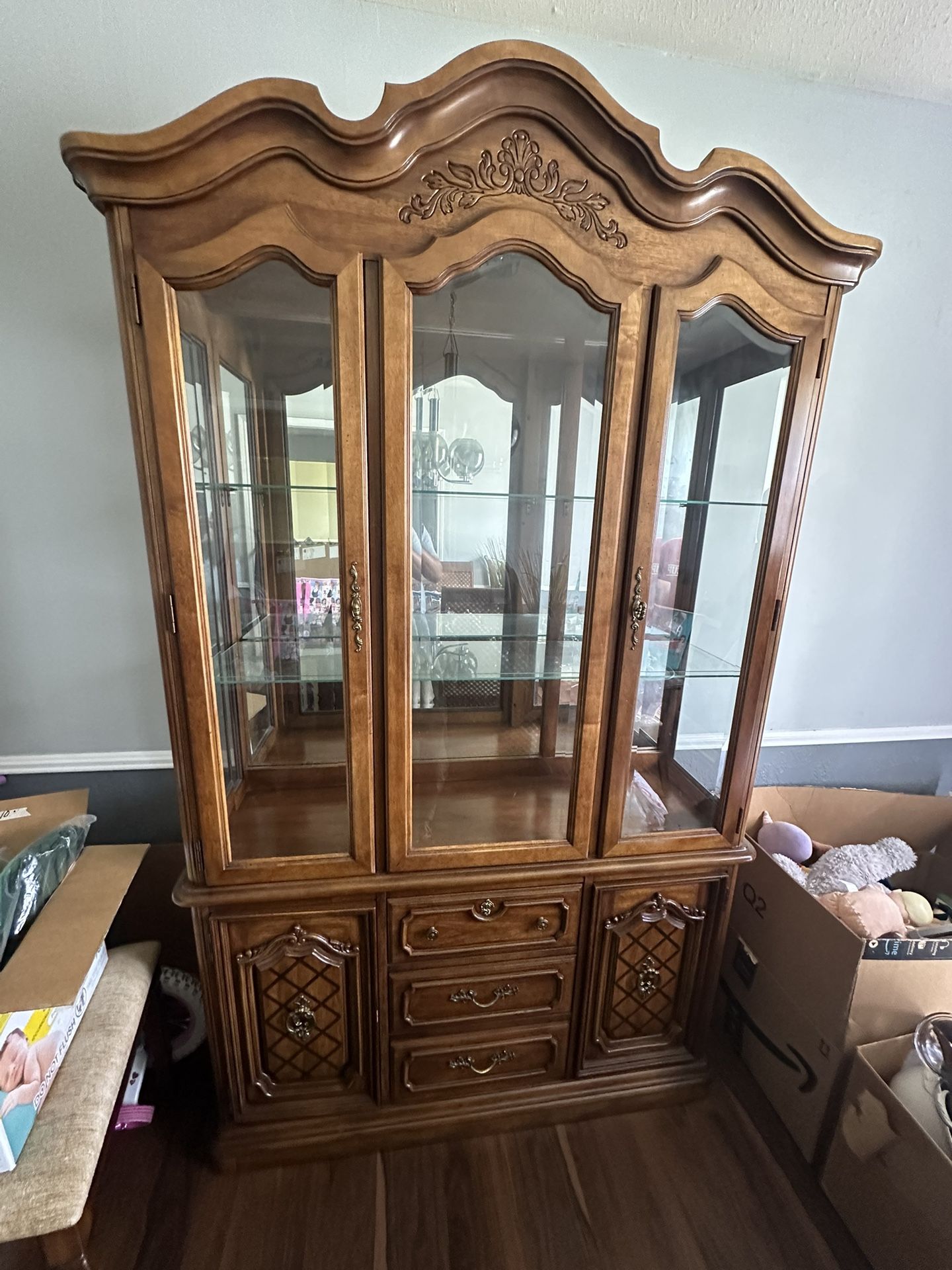 Vintage Stanley Furniture Company China Cabinet