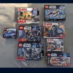 Lego Star Wars Sets (No Mini Figures)