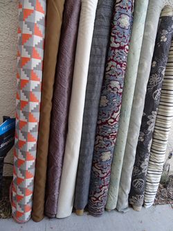 All 10 Fabric rolls
