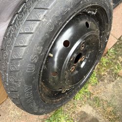    Free.   94 Toyota Corolla Spare Tire