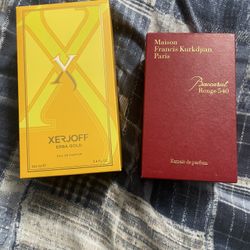 Baccarat Rouge 540 And XERJOFF  ERBA GOLD