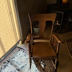 Antique rocking chairs