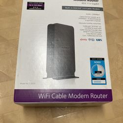 NETGEAR N300 Wi-Fi Cable Modem Router