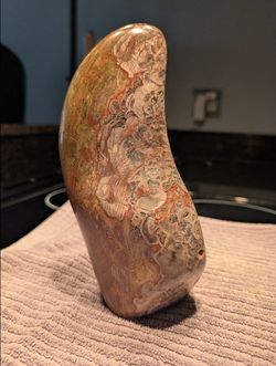 Polished Mushroom Jasper Freeform Stone
