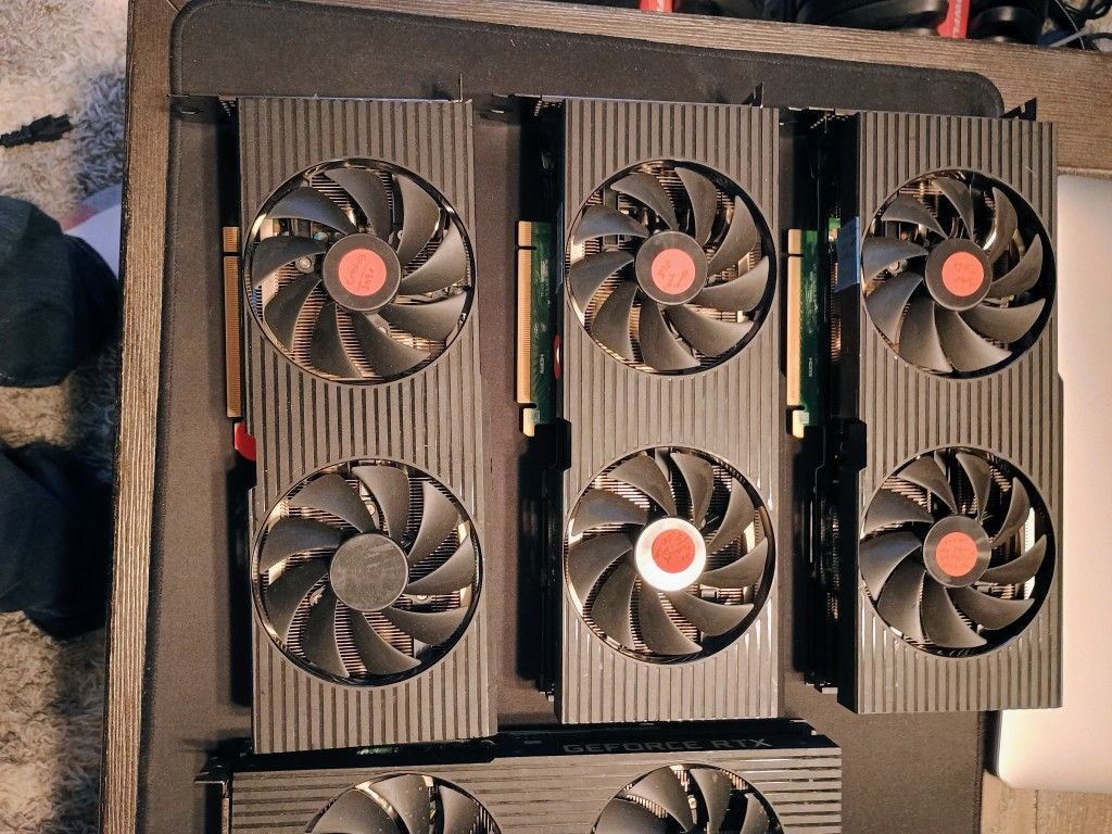 Lot Of Three Dell Alienware OEM RTX 3090 Graphics Cards For Parts Or Repair