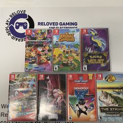 Nintendo Switch Games - All Tested And Work Perfectly