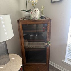Antique Real Wood Server Set