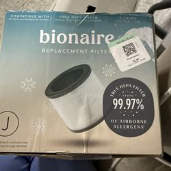 Bionaire Filter  J 