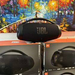 JBL Boombox 3 Wi-Fi & Bluetooth Portable Speaker – Massive Bass, 24-Hour Battery, Hi-Res Audio, Waterproof & Dustproof (IP67)