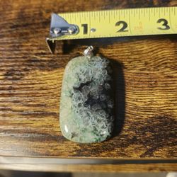 Green & Black Pendant