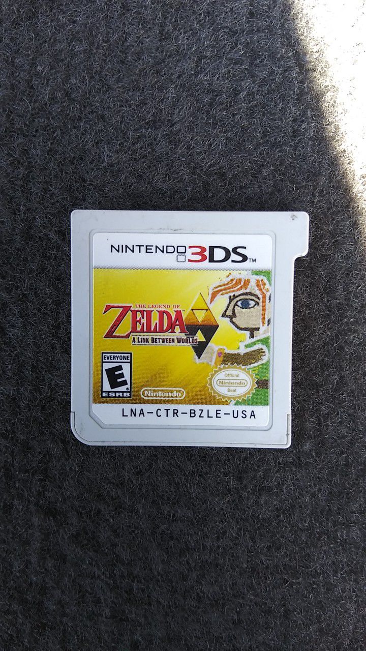 Nintendo 3ds Zelda: A Limk Between Worlds game