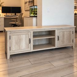 TV Console Oak