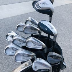 Taylormade Golf set Irons 5-PW, SW with Taylormade Driver