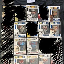 Star Wars Funko Pop Lot