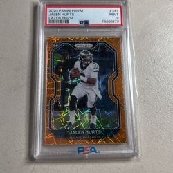 2020 Panini Prizm Jalen Hurts PSA 9