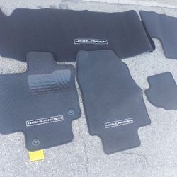2023 Toyota Highlander Floor Mats Factory Original  New