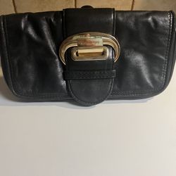 MK Leather clutched Purse 