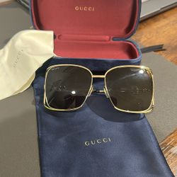 gucci sunglasses oversize original and not used
