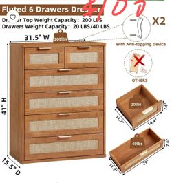 Tall Drawer Dresser for Bedroom