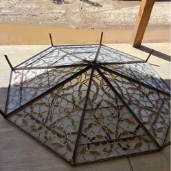 Large Skylight Stained Glass octagon 