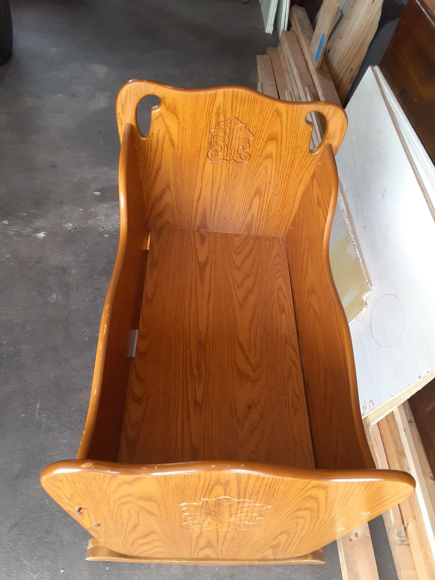 Wooden Bassinet