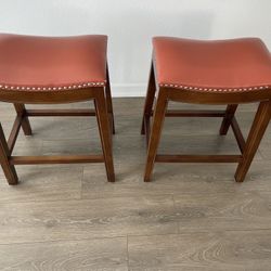 Counter height Barstool Terracotta Colored