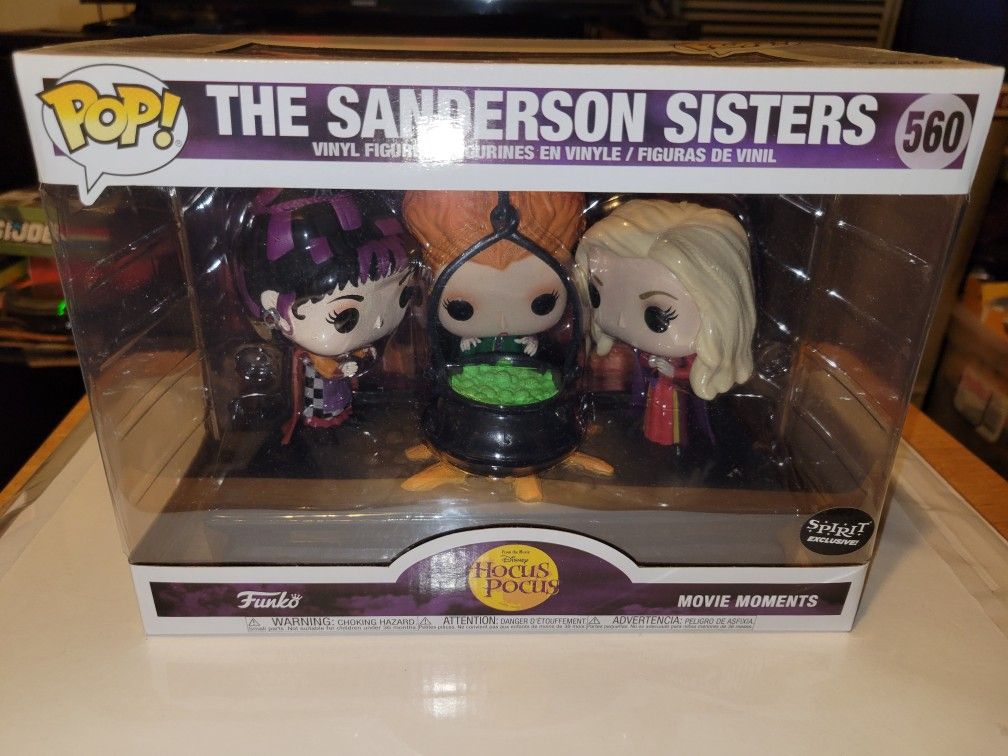 SANDERSON SISTERS 560 FUNKO POP HOCUS POCUS SPIRIT HALLOWEEN EXCLUSIVE