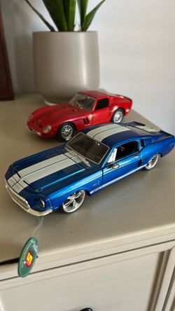 Model die cast cars 1968 Shelby GT500kr  ford mustang