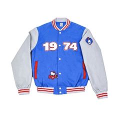 Hello kitty varsity jacket