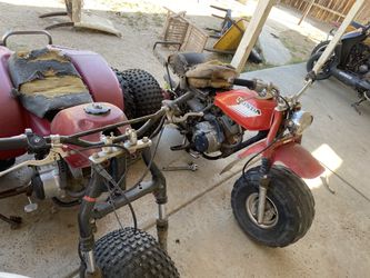 1985 Honda ATC And 1999 Honda 500