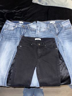 Flare denim jeans