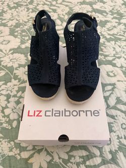 Liz Claiborne wedge sandals