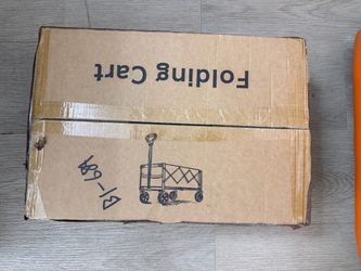Fold cart wagon with wheels