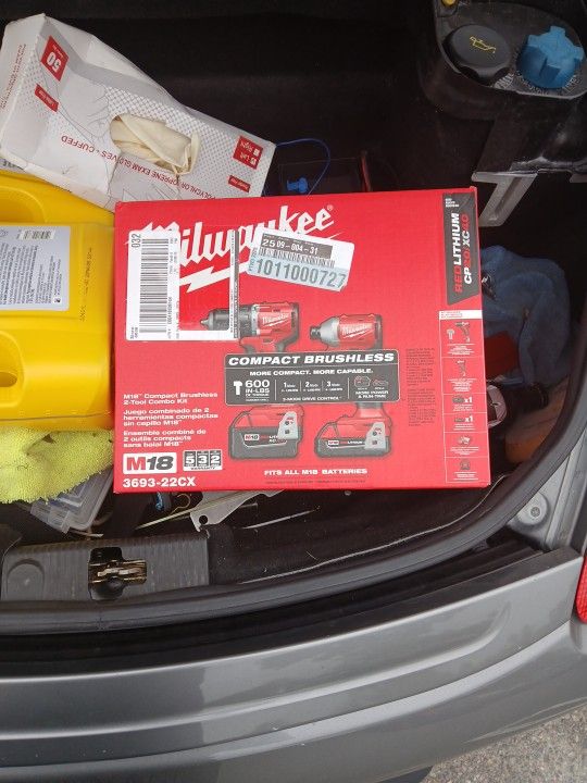 Milwaukee Drill And Impact Driver Brushless