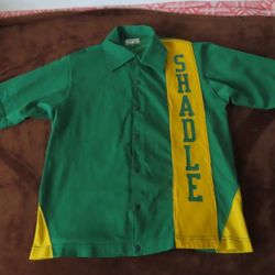 Vintage shirt  snap Shadle Park High School Spokane WA no size