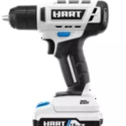 HART 20-Volt 3/8” Drill/Driver  1.5Ah Lithium-Ion Battery