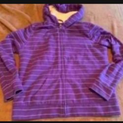 Purple Sweatshirt Size Lrg 