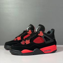 1:1 Red thunder Jordan's 4s