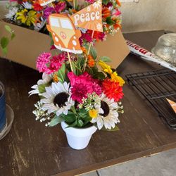 8 Floral Center Pieces 